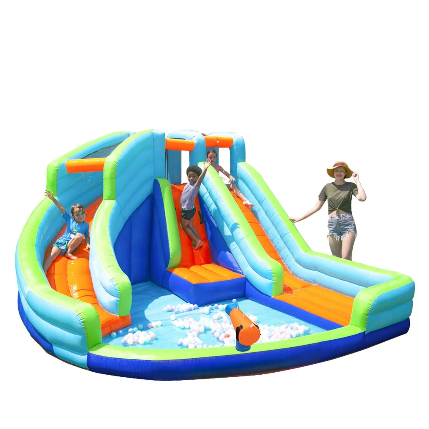 Bouncy Castle Water Park- - INFLATEFLY
