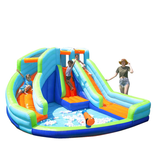Bouncy Castle Water Park- - INFLATEFLY