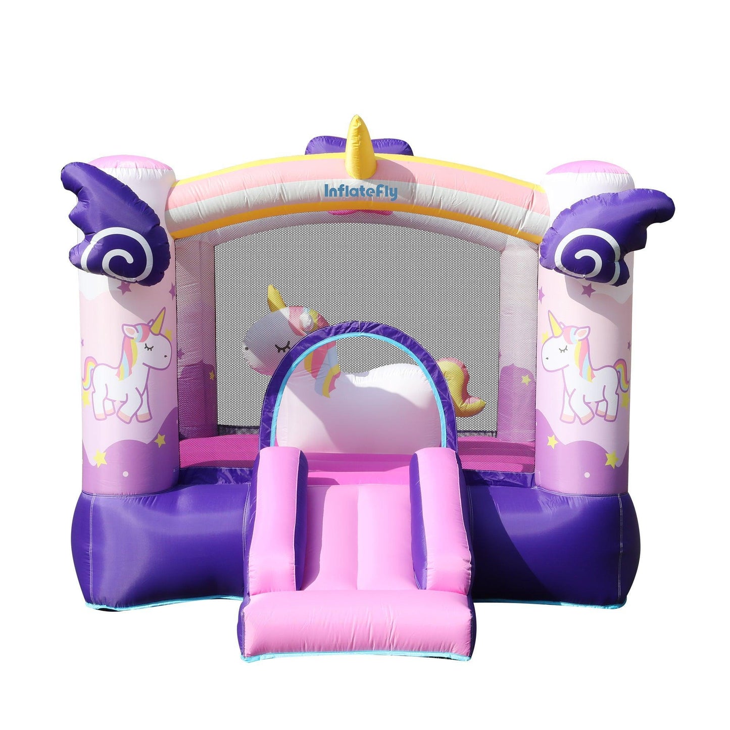 Unicorn Bounce House - INFLATEFLY