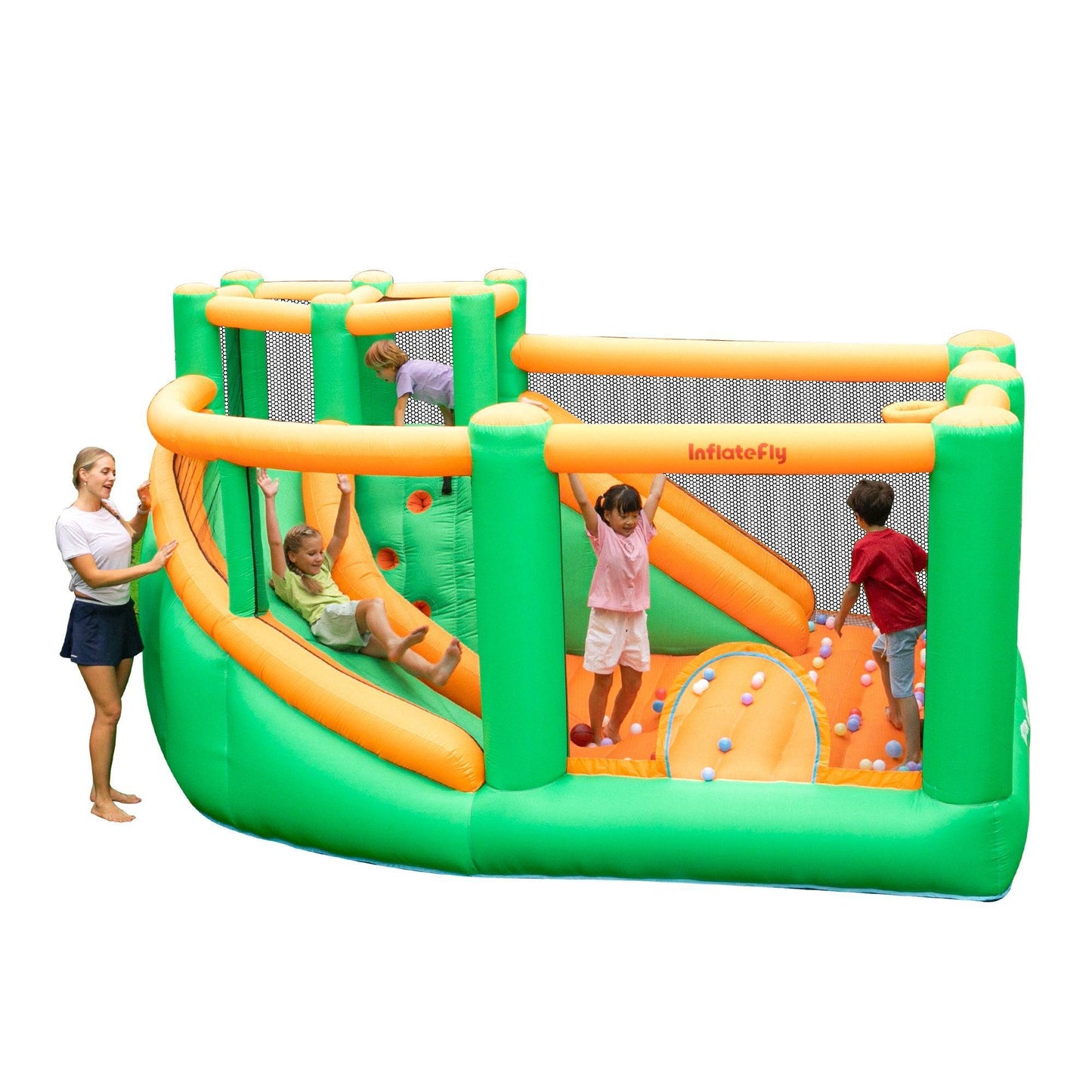 Bouncy Castle Water Park- - INFLATEFLY