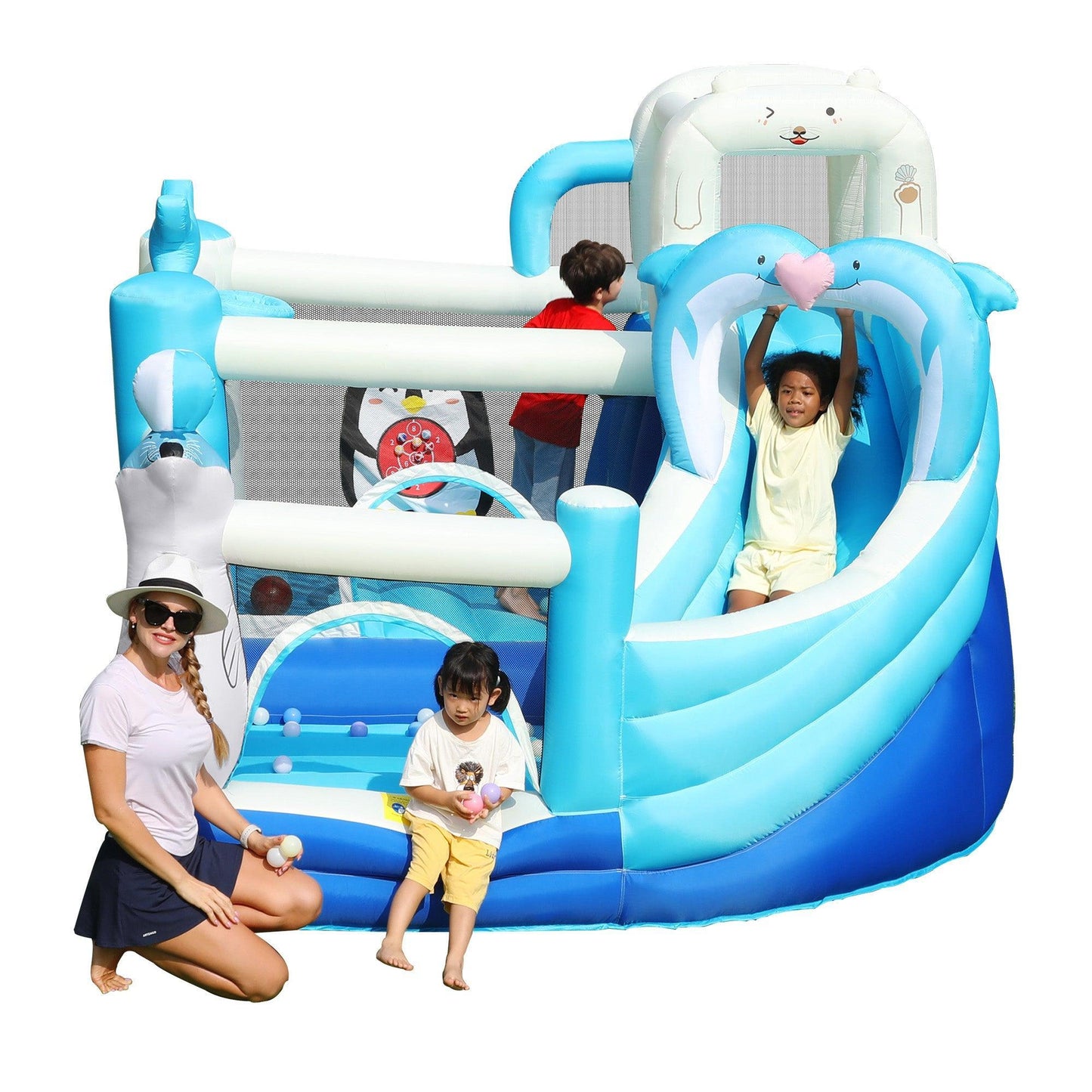 Bouncy Castle Water Park- - INFLATEFLY