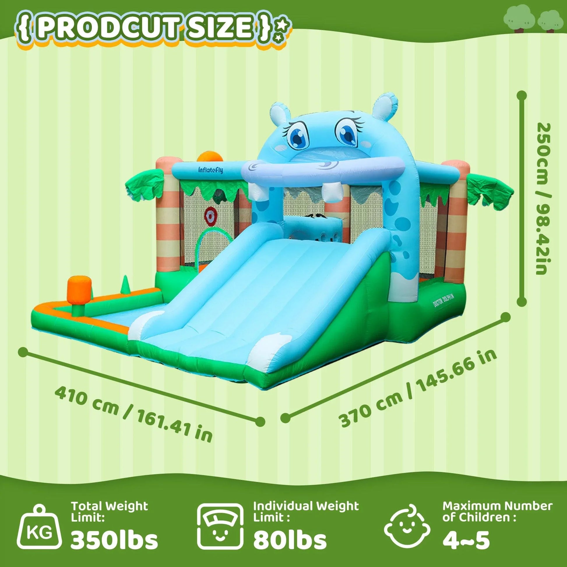 Bouncy Castle Water Park- - INFLATEFLY