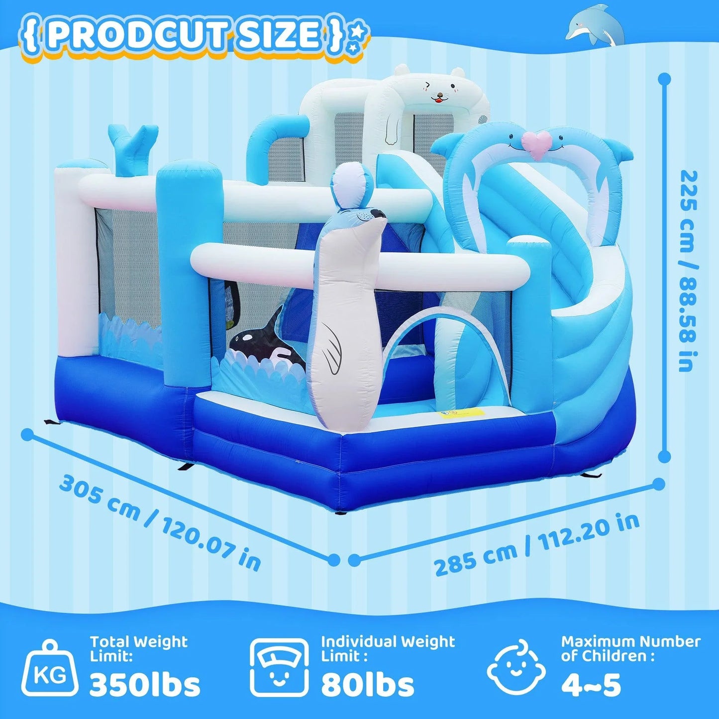 Bouncy Castle Water Park- - INFLATEFLY