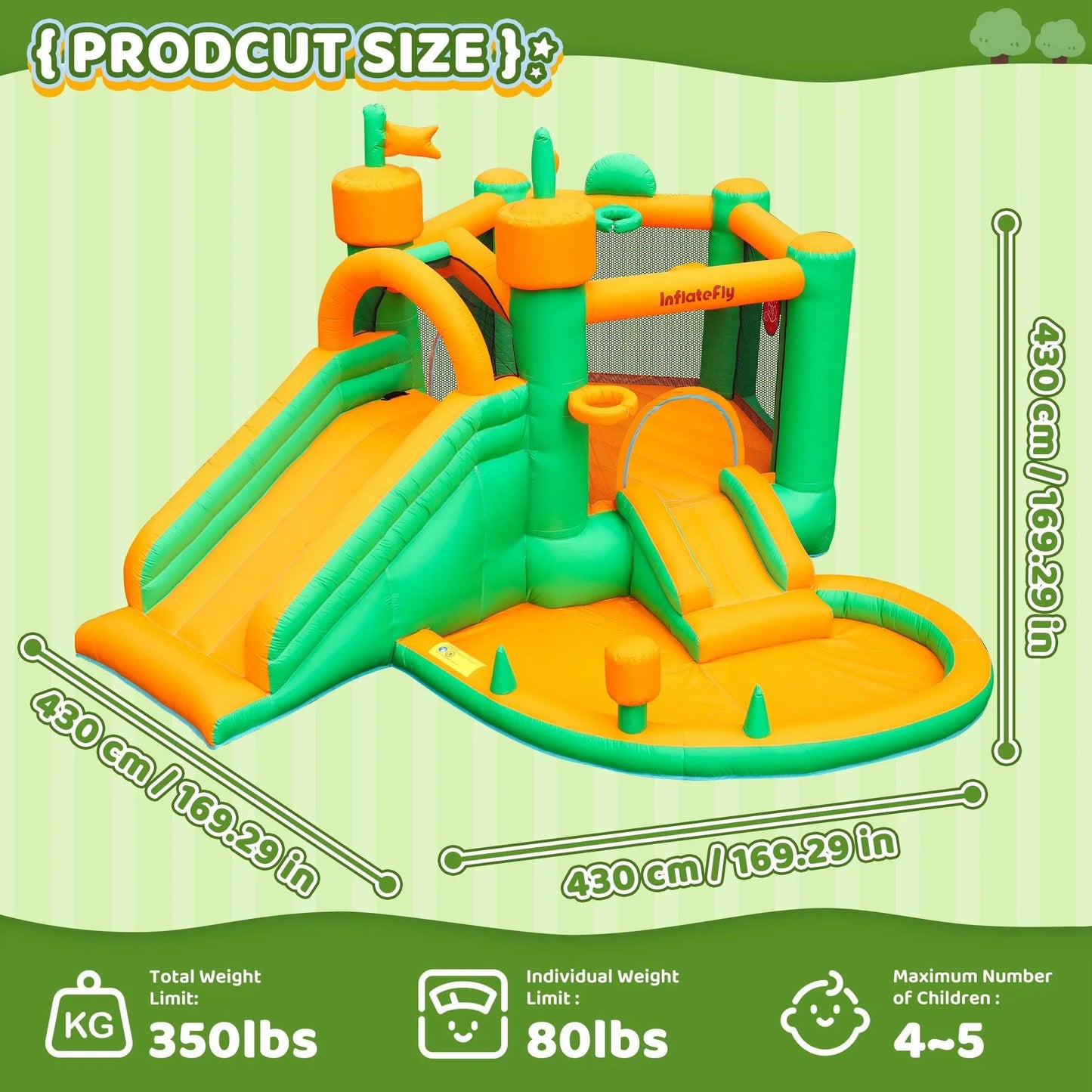 Bouncy Castle Water Park- - INFLATEFLY