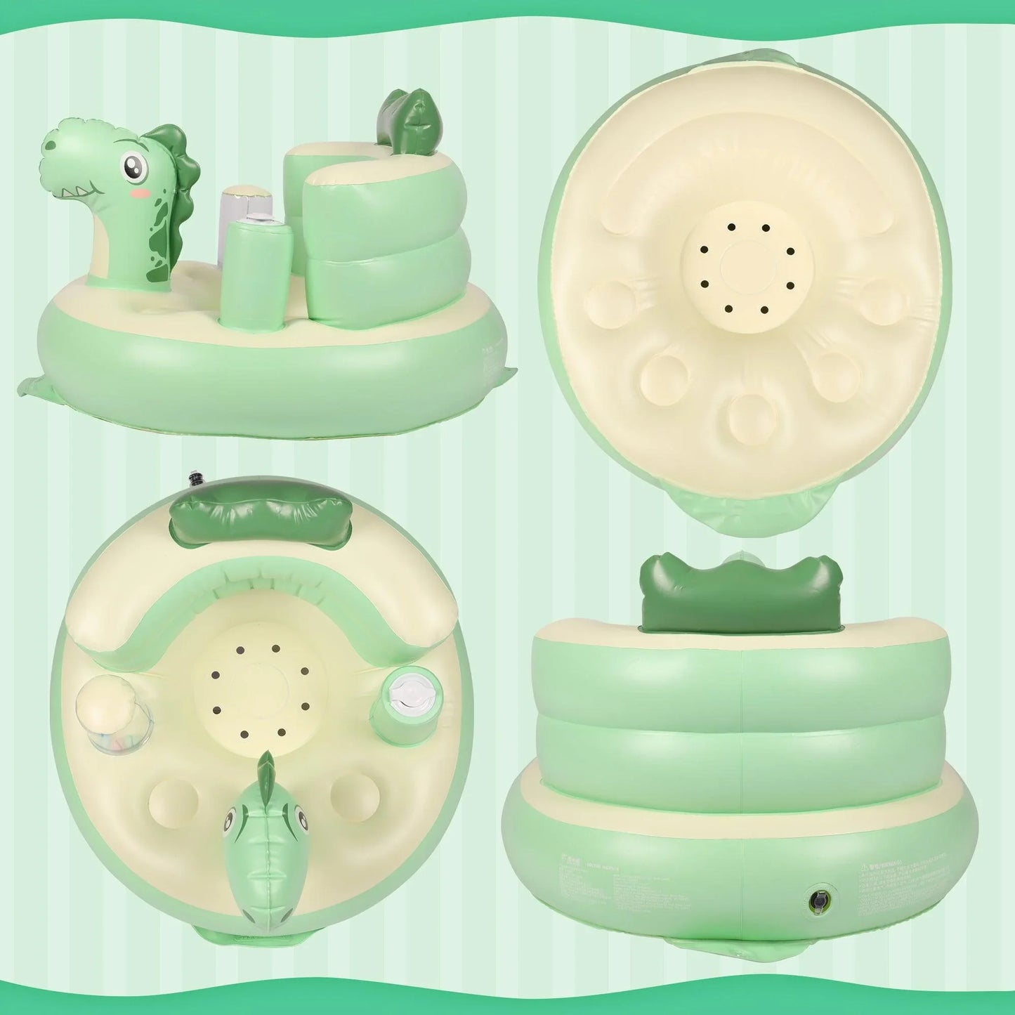 Dinosaur Inflatable Baby Seat Multi-angle Photos