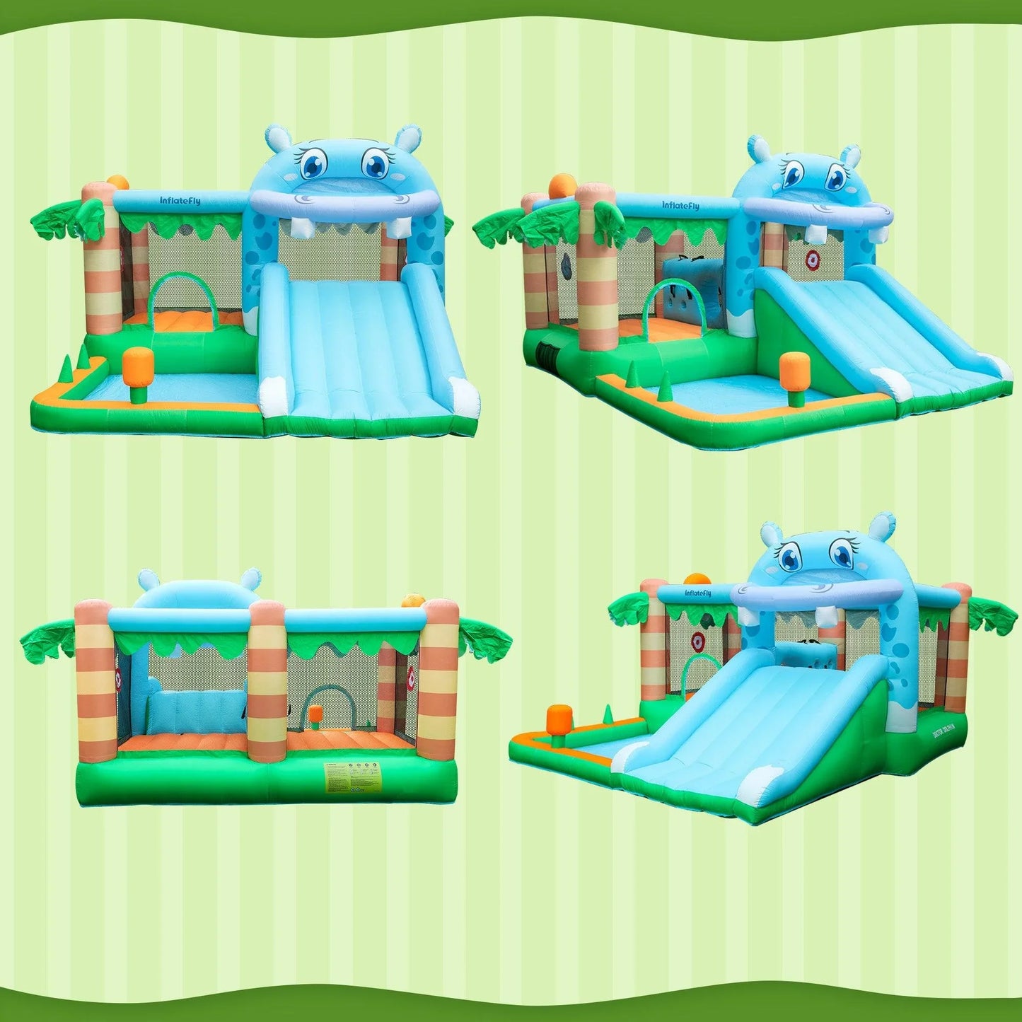 Bouncy Castle Water Park- - INFLATEFLY