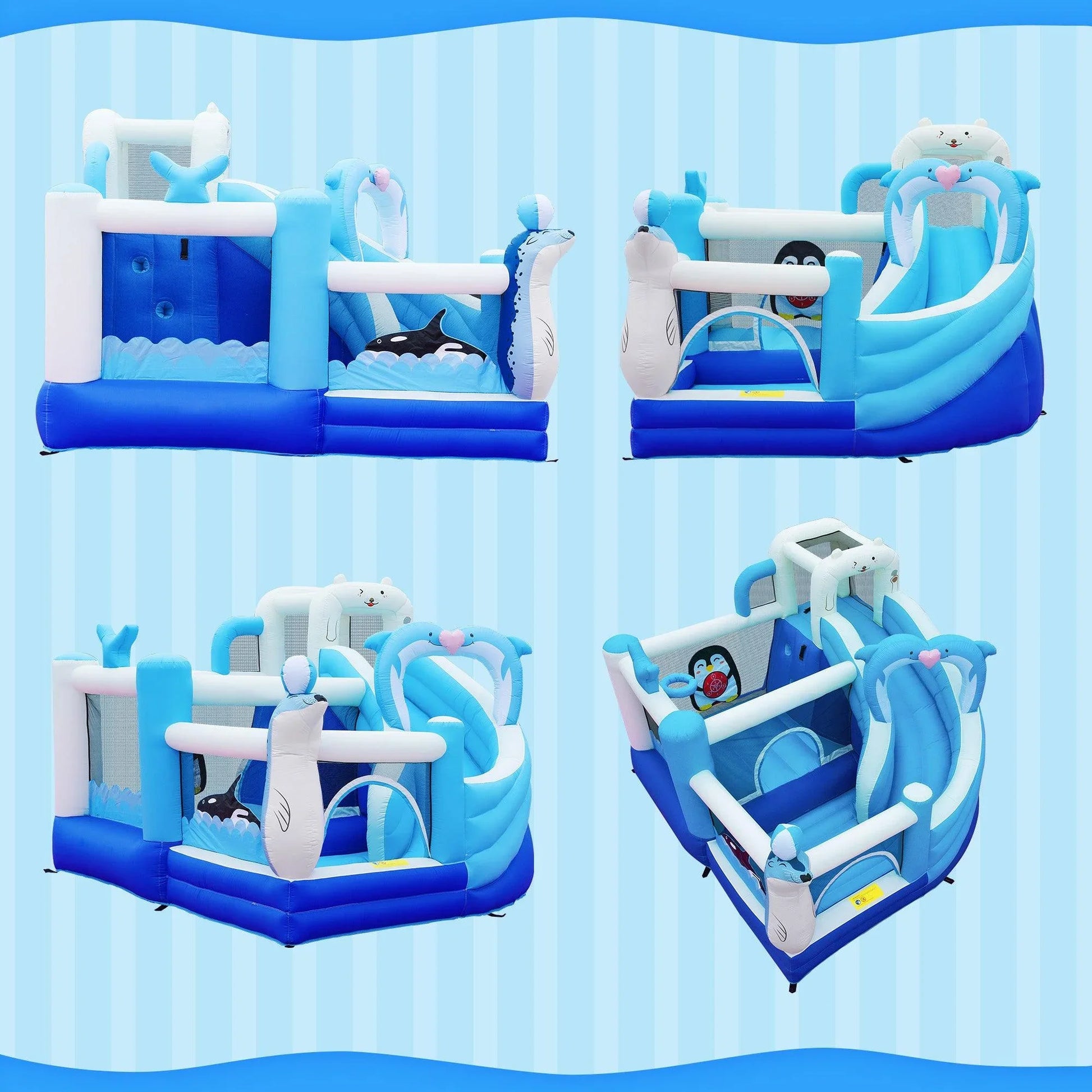 Bouncy Castle Water Park- - INFLATEFLY