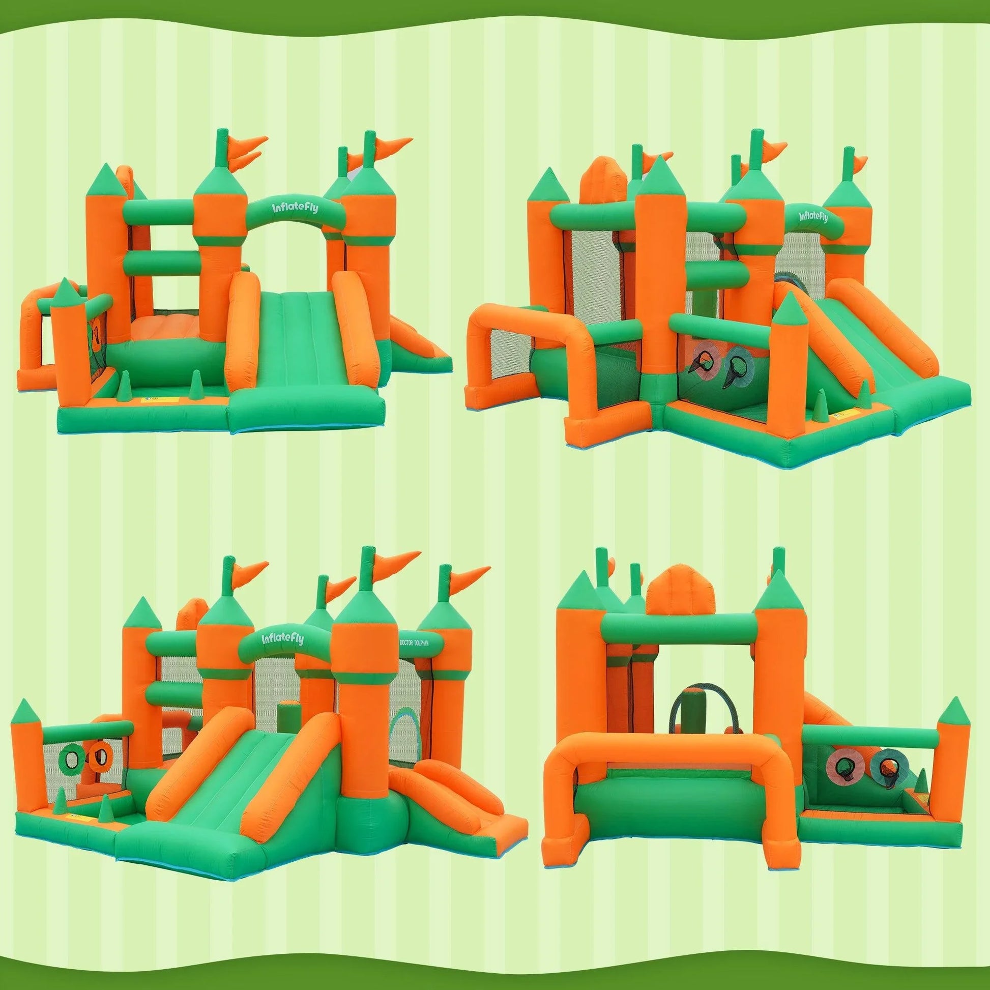 Bouncy Castle Water Park- - INFLATEFLY