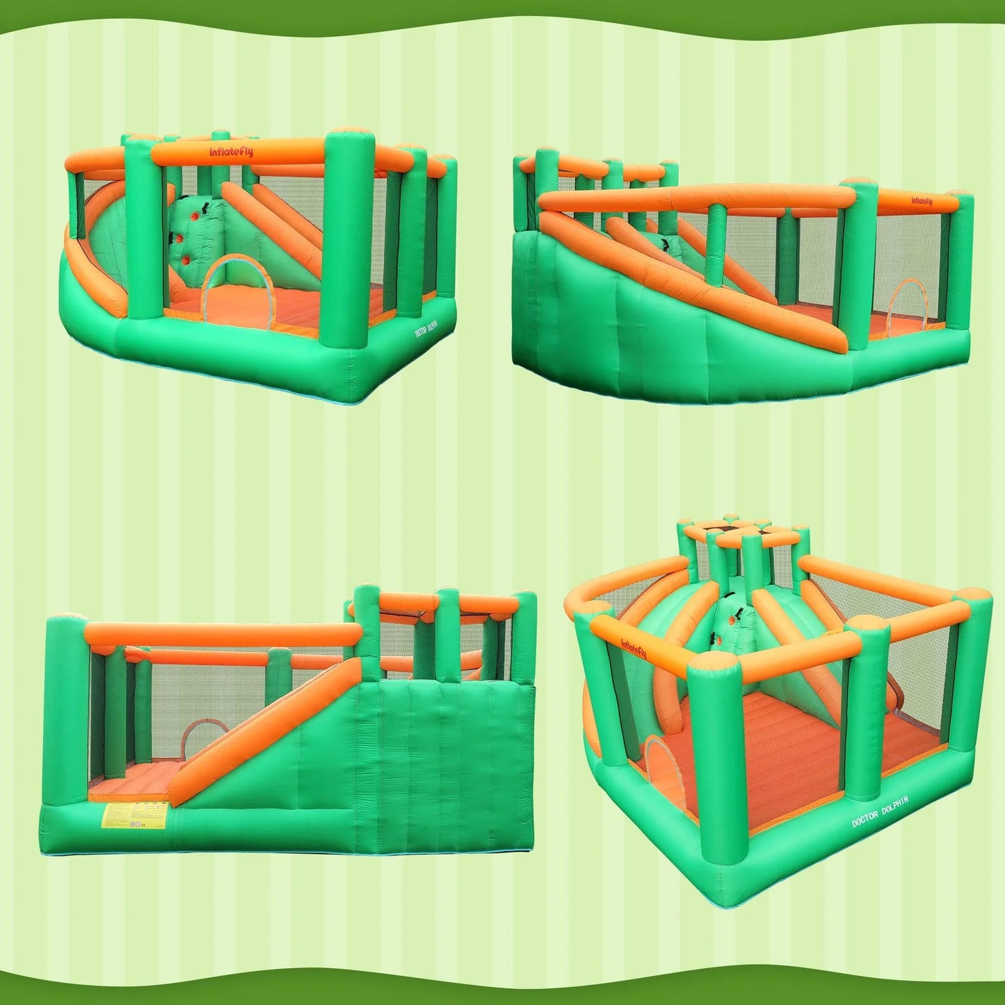 Bouncy Castle Water Park- - INFLATEFLY