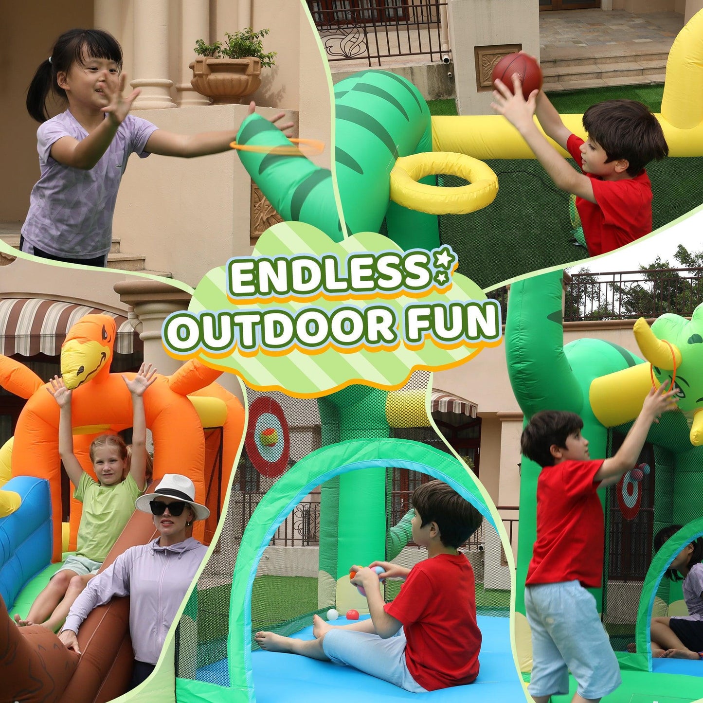 Bouncy Castle Water Park- - INFLATEFLY