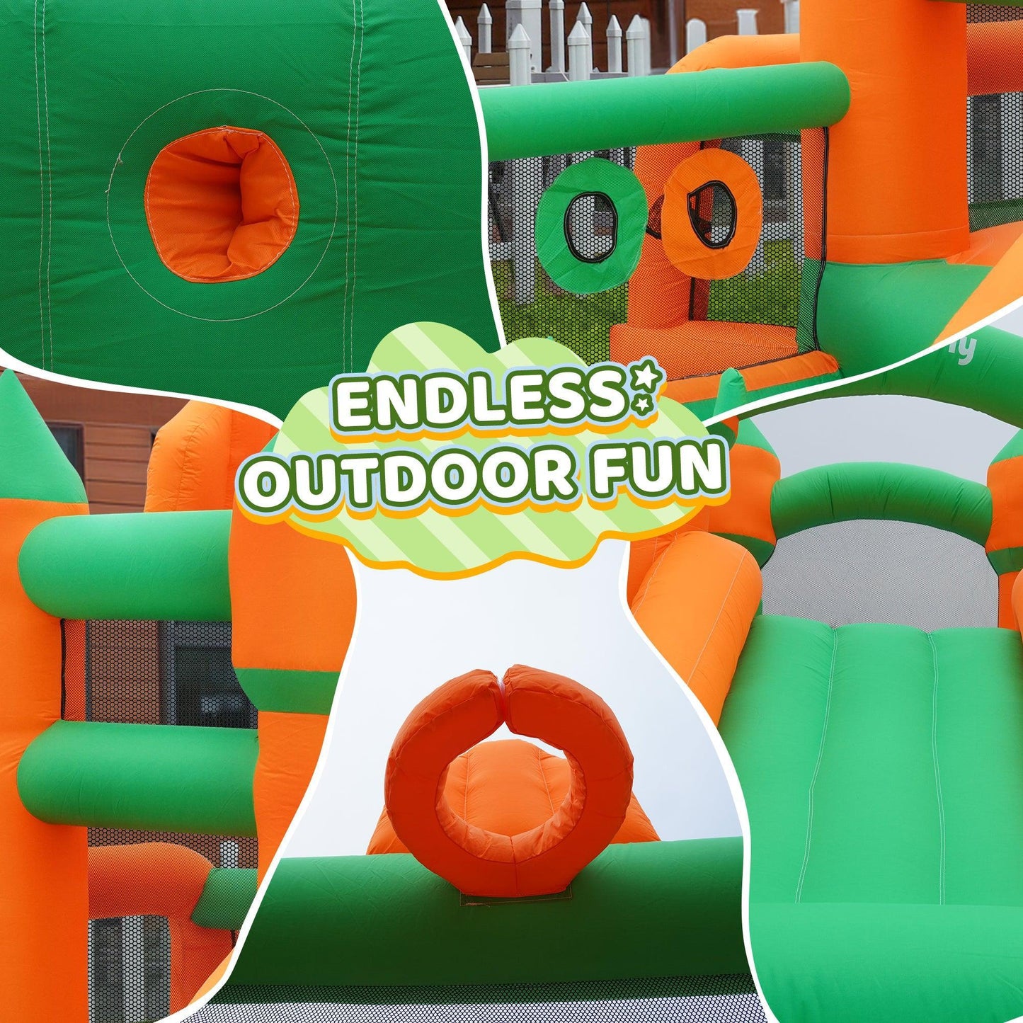 Bouncy Castle Water Park- - INFLATEFLY