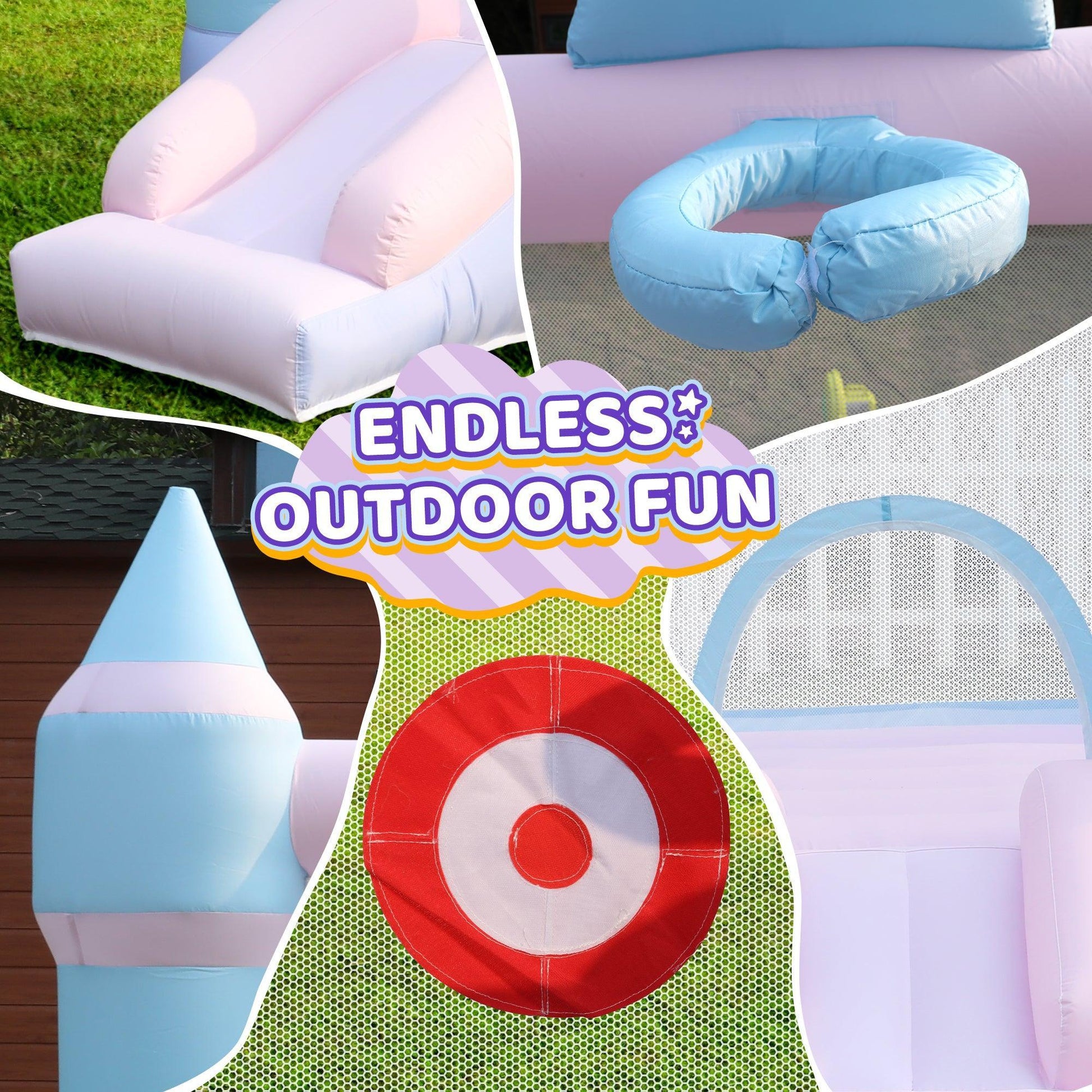 Bouncy Castle Water Park- - INFLATEFLY