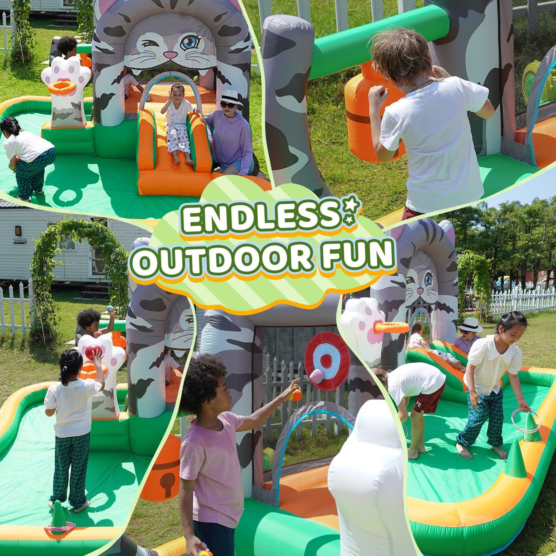 Bouncy Castle Water Park- - INFLATEFLY