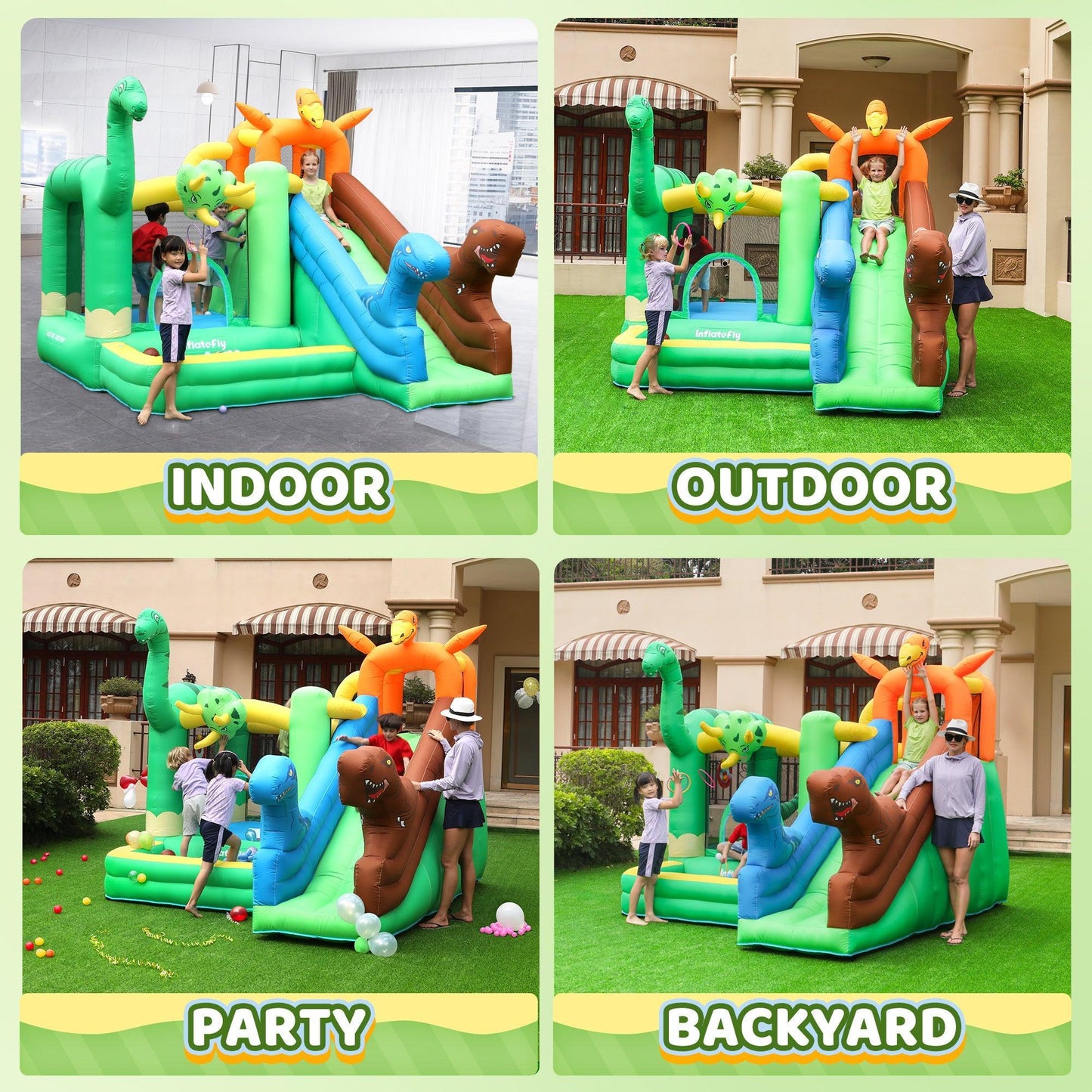 Bouncy Castle Water Park- - INFLATEFLY