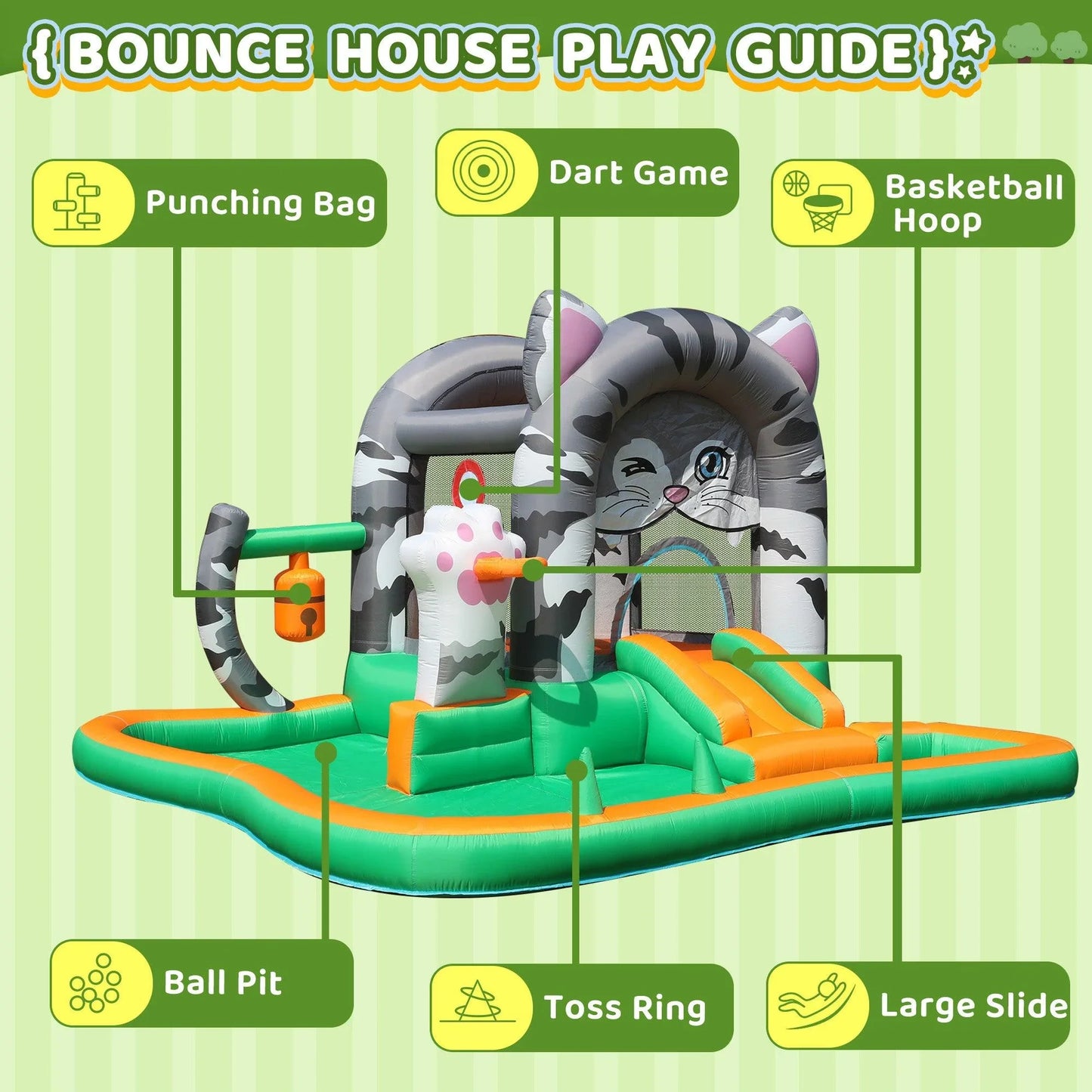 Bouncy Castle Water Park- - INFLATEFLY