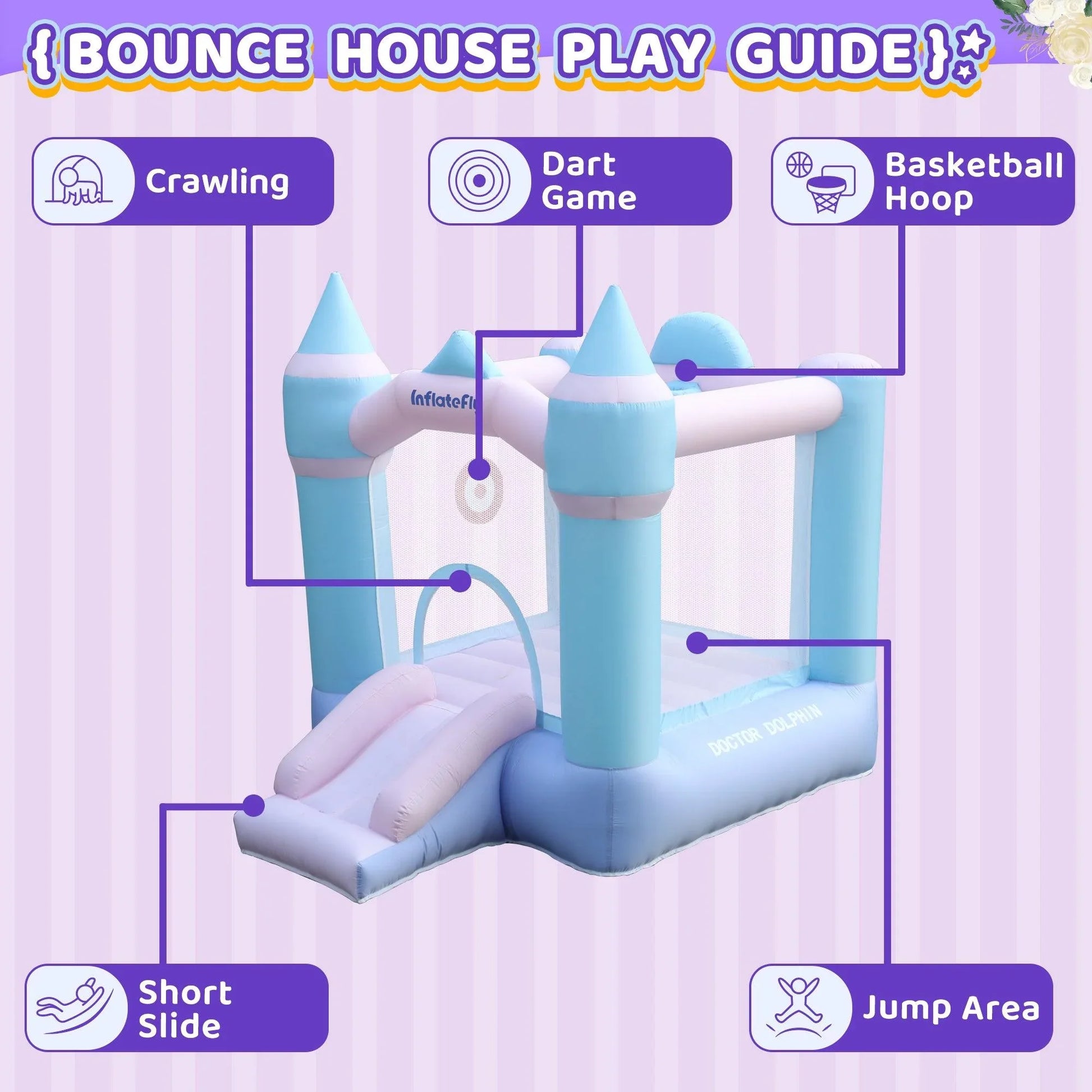 Bouncy Castle Water Park- - INFLATEFLY