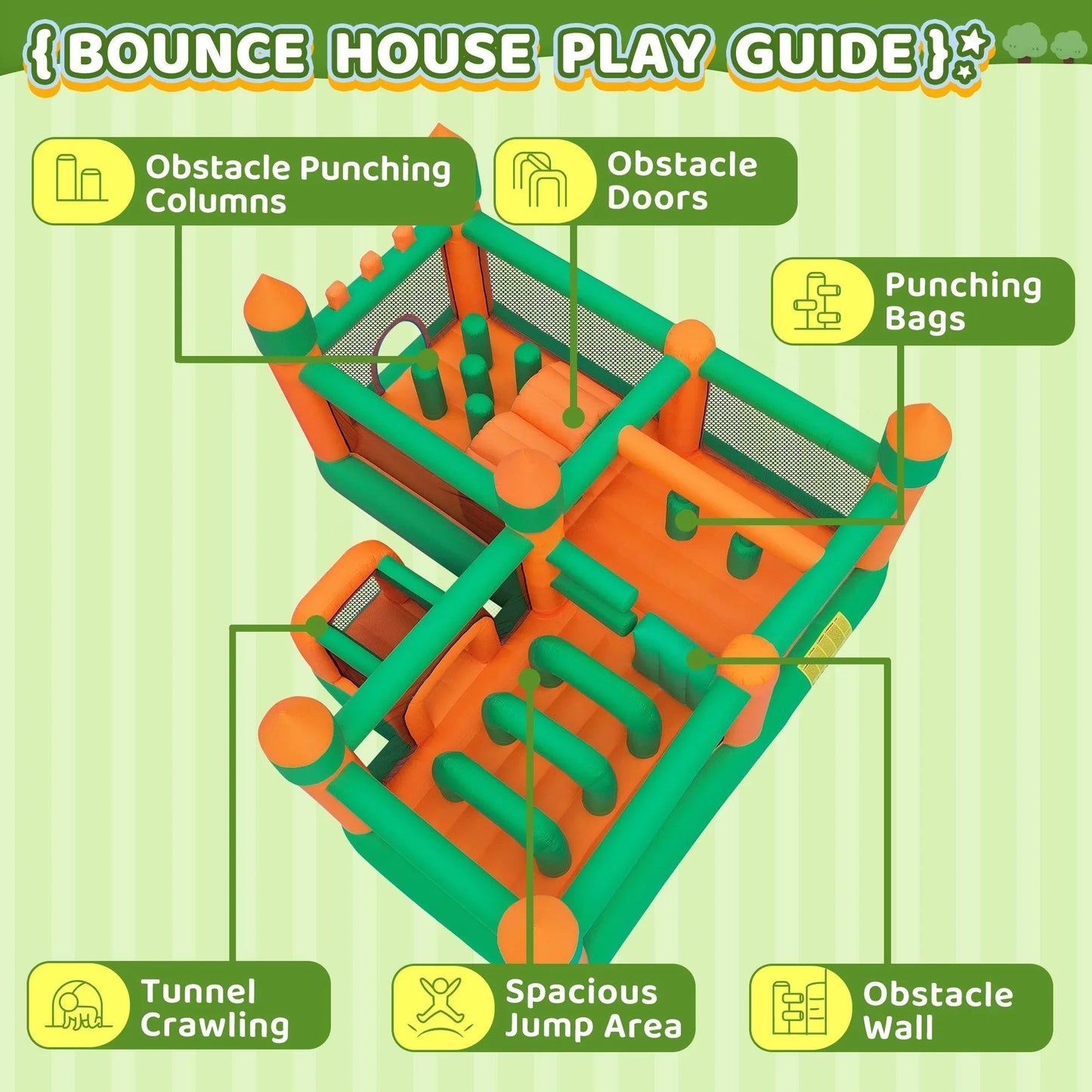 Bouncy Castle Water Park- - INFLATEFLY
