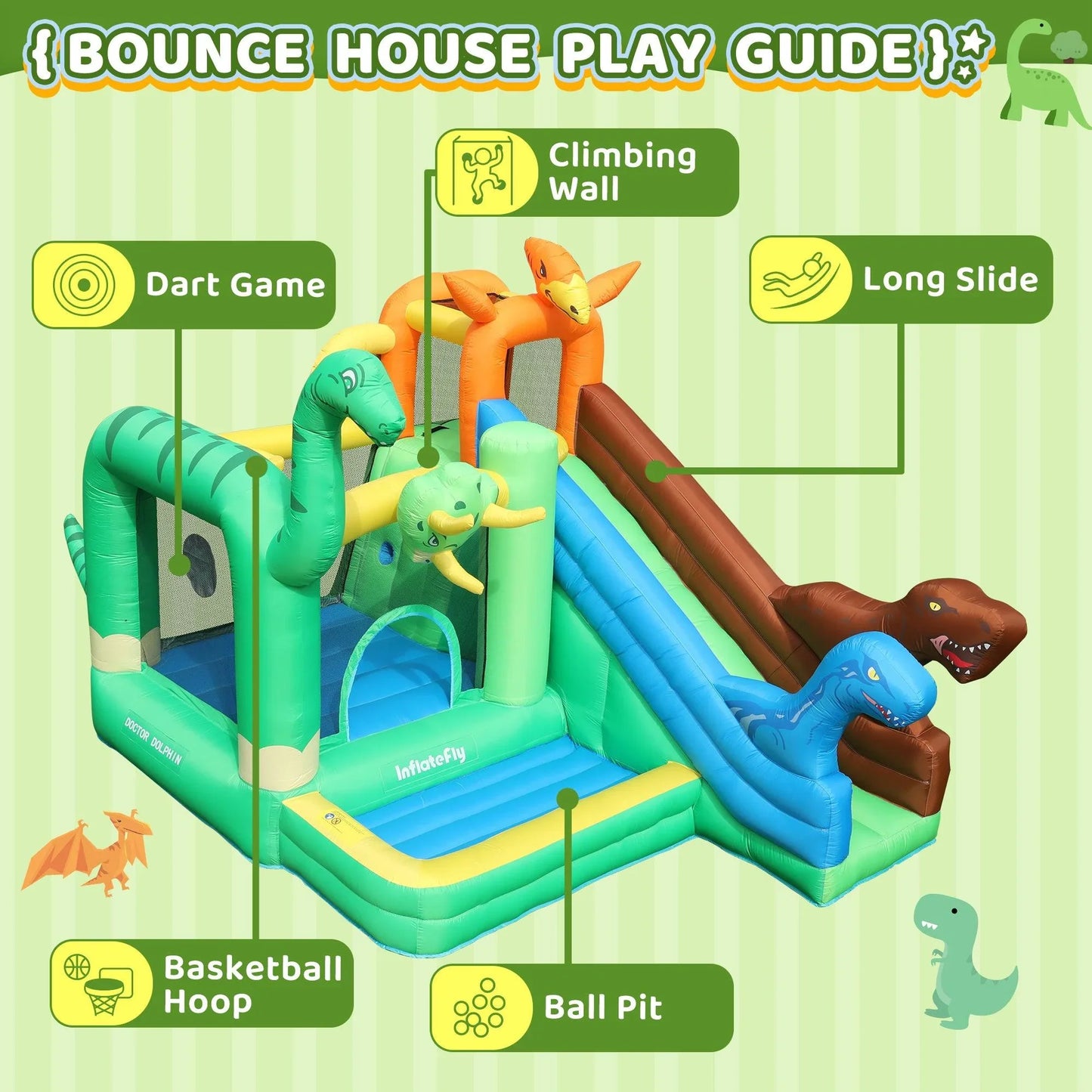 Bouncy Castle Water Park- - INFLATEFLY