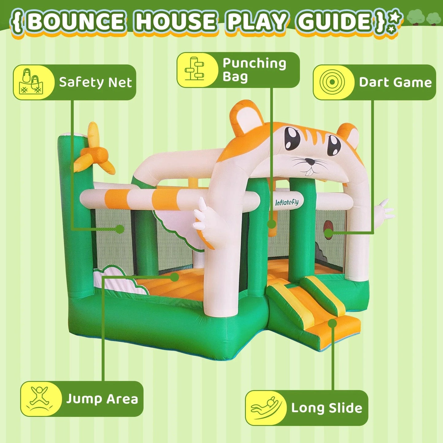 Bouncy Castle Water Park- - INFLATEFLY