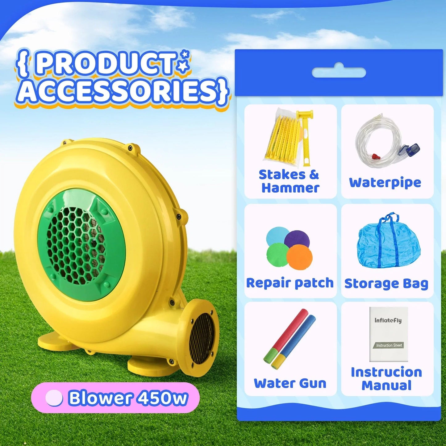 Bouncy Castle Water Park- - INFLATEFLY
