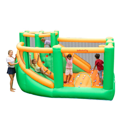 Bouncy Castle Water Park- - INFLATEFLY