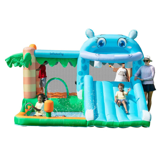 Bouncy Castle Water Park- - INFLATEFLY