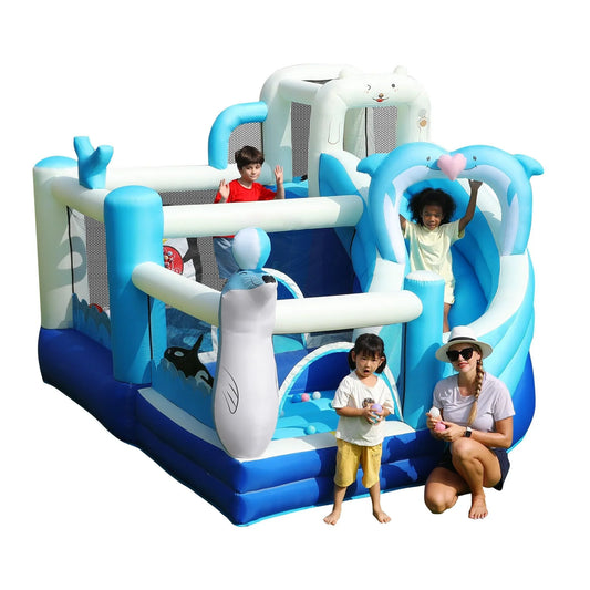 Bouncy Castle Water Park- - INFLATEFLY