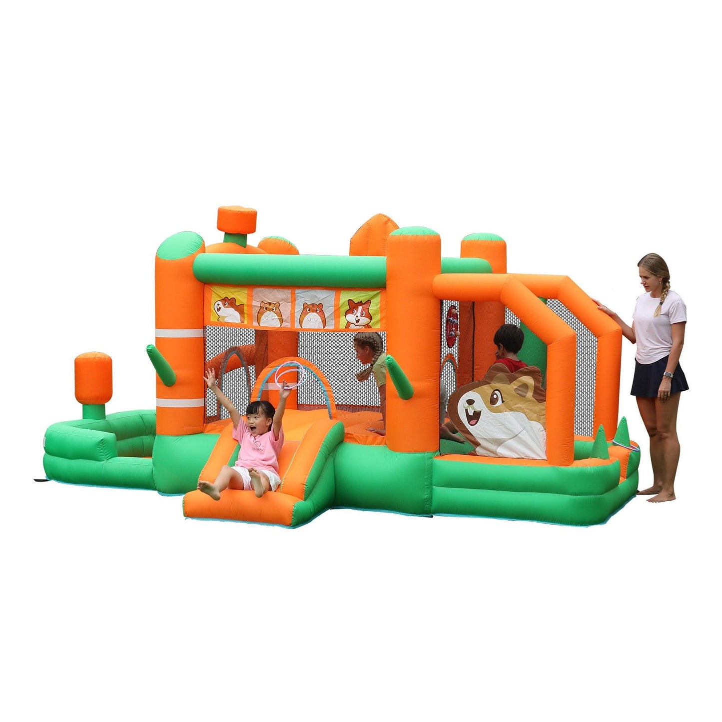 Bouncy Castle Water Park- - INFLATEFLY