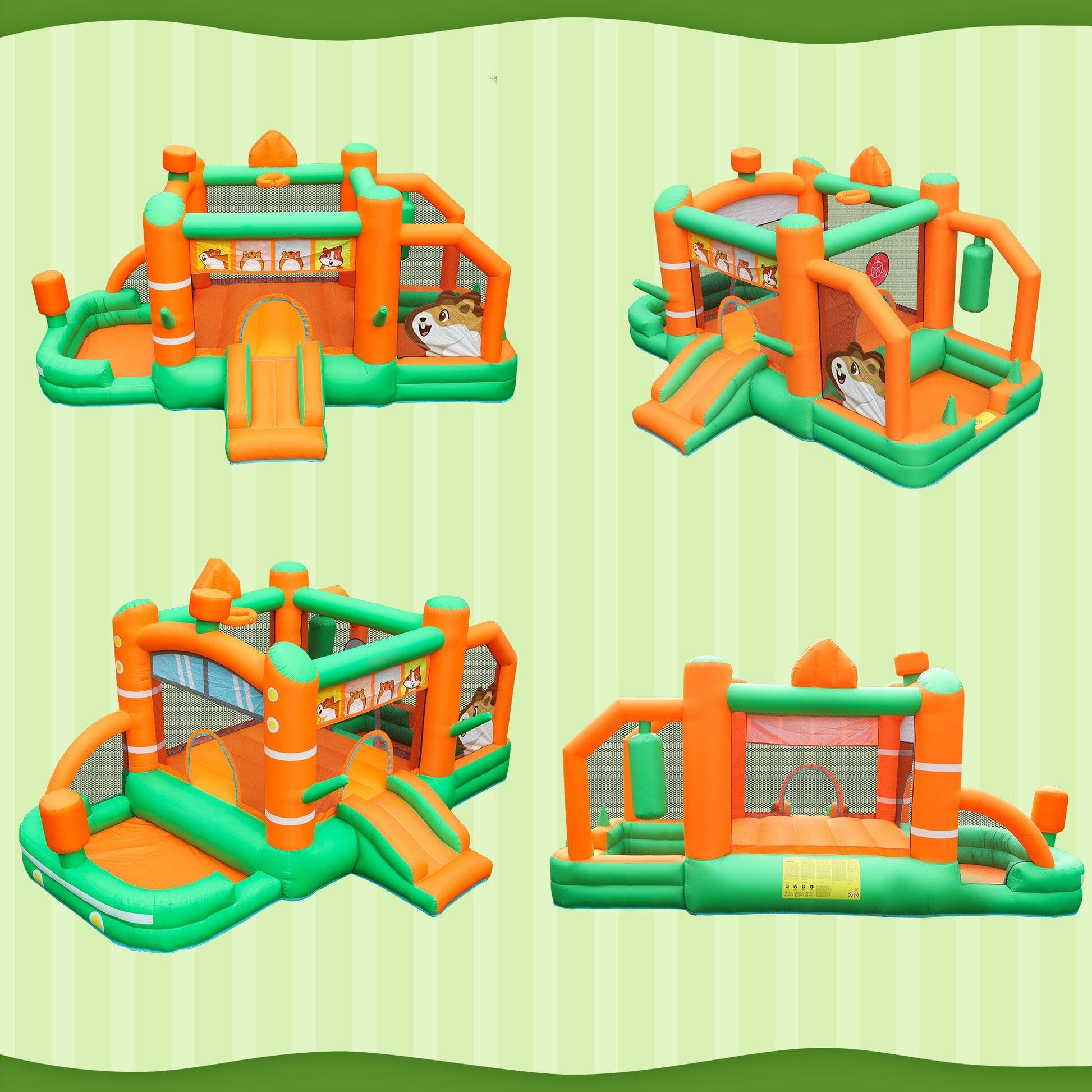 Bouncy Castle Water Park- - INFLATEFLY