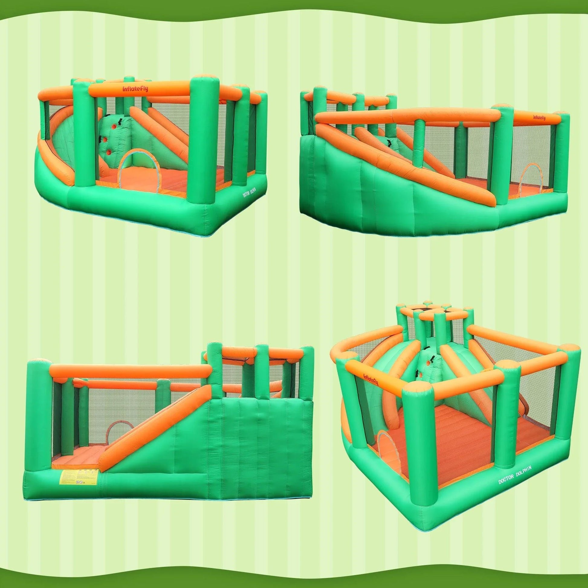 Bouncy Castle Water Park- - INFLATEFLY