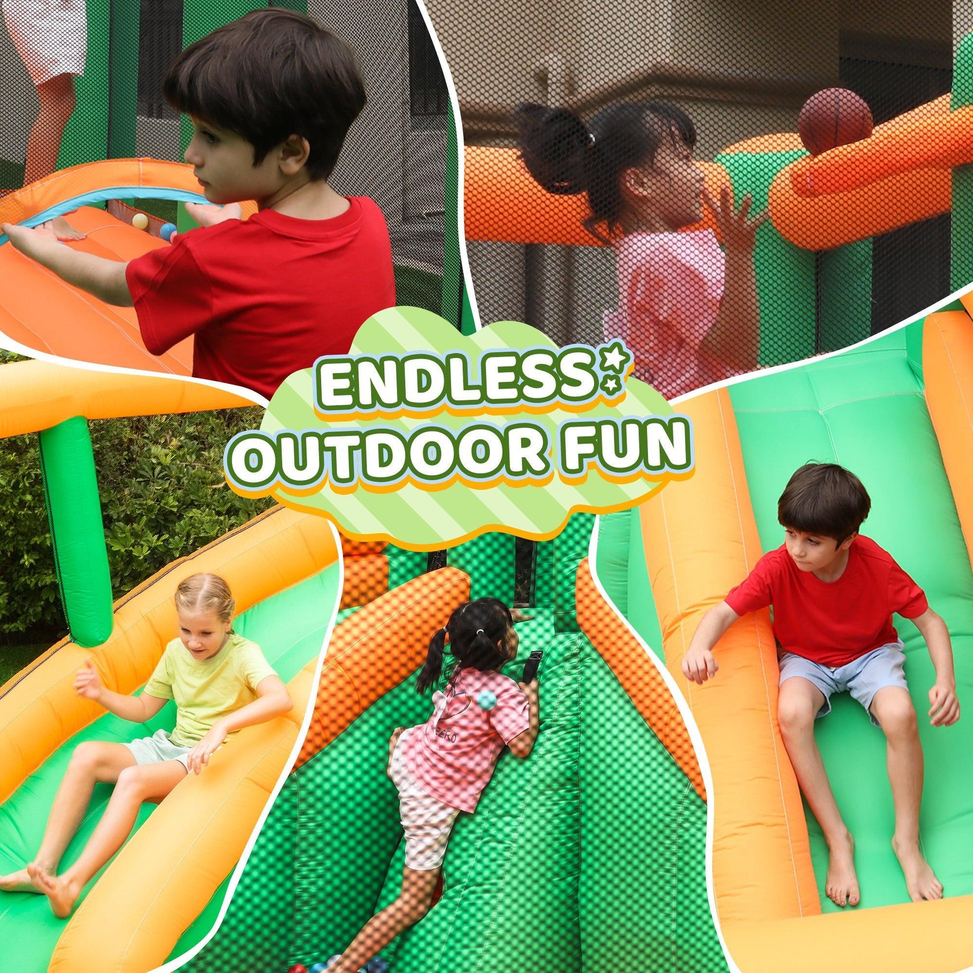 Bouncy Castle Water Park- - INFLATEFLY
