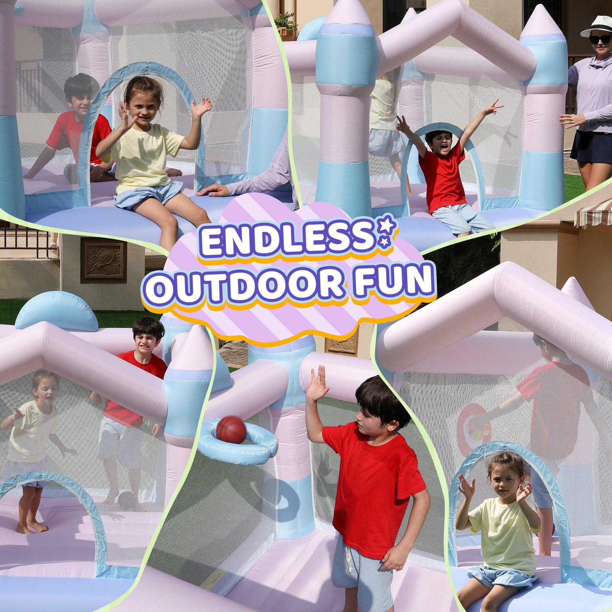Bouncy Castle Water Park- - INFLATEFLY