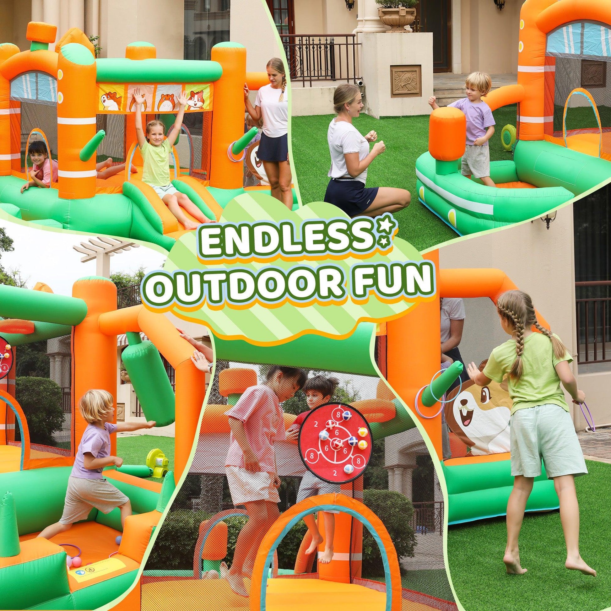Bouncy Castle Water Park- - INFLATEFLY