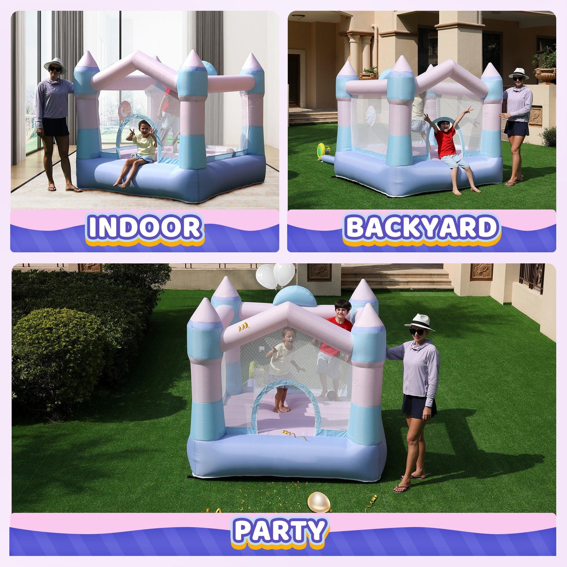 Bouncy Castle Water Park- - INFLATEFLY