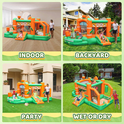 Bouncy Castle Water Park- - INFLATEFLY