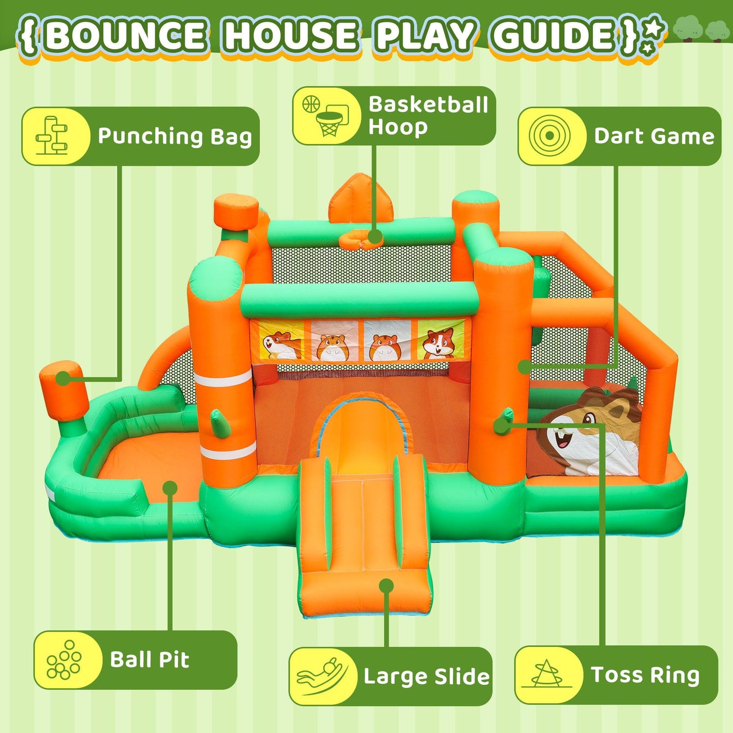 Bouncy Castle Water Park- - INFLATEFLY