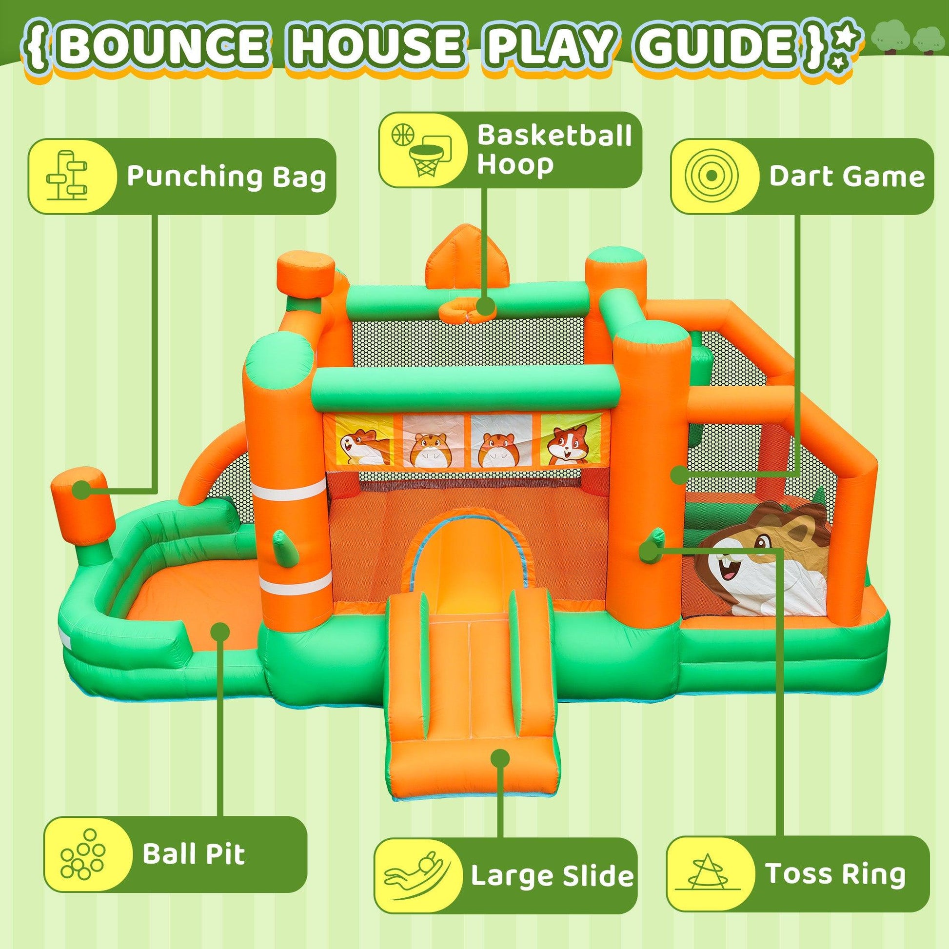 Bouncy Castle Water Park- - INFLATEFLY