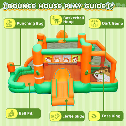 Bouncy Castle Water Park- - INFLATEFLY