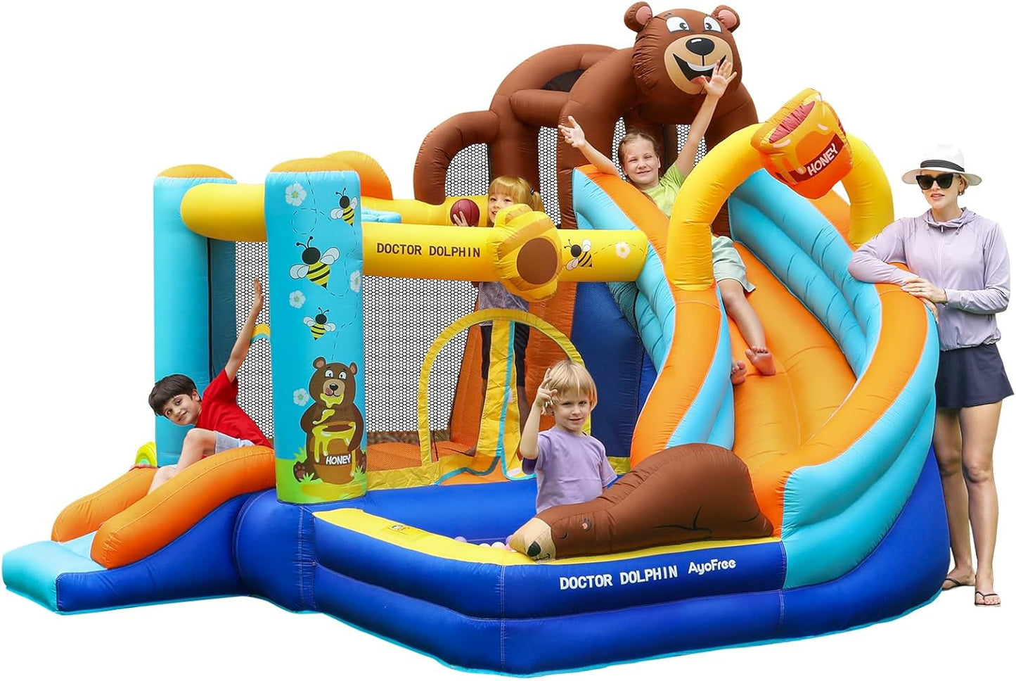 Honey Bear Theme Bounce House