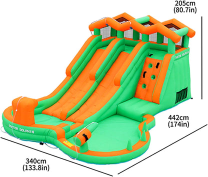 Double Slides Water Park
