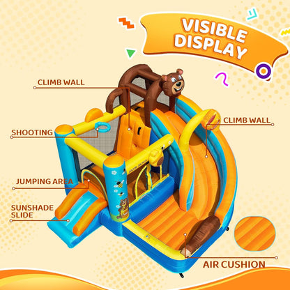 Honey Bear Theme Bounce House
