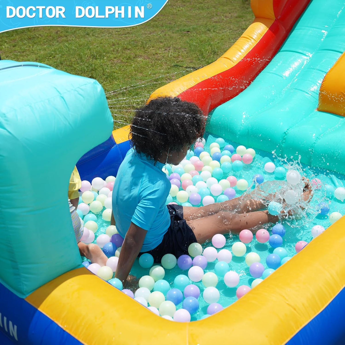 Splash Double Slide Water Park