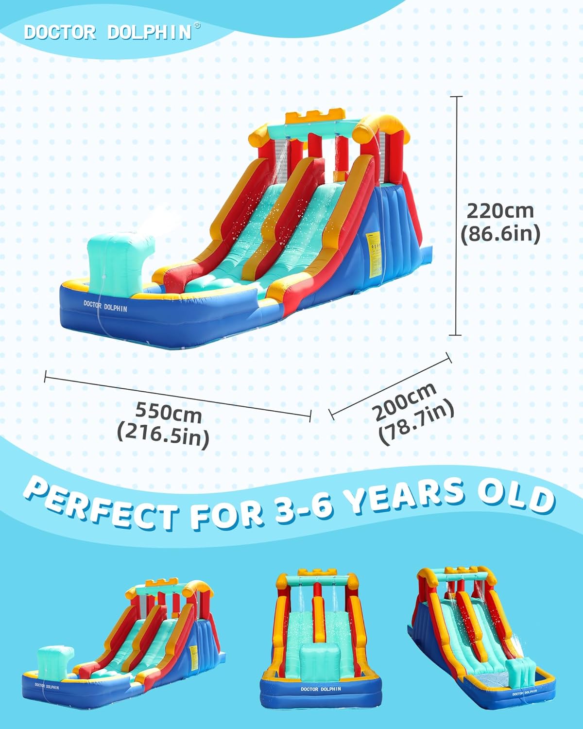 Splash Double Slide Water Park