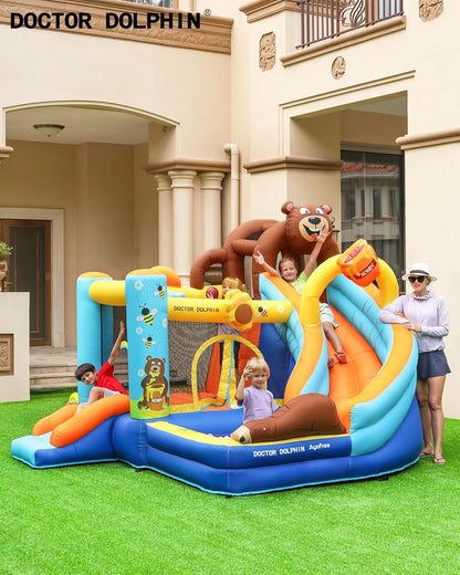 Honey Bear Theme Bounce House