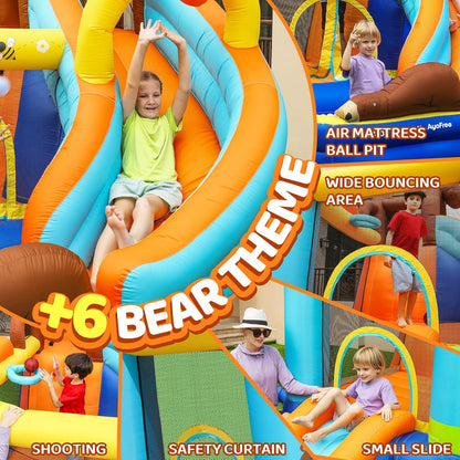 Honey Bear Theme Bounce House