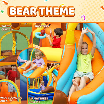 Honey Bear Theme Bounce House