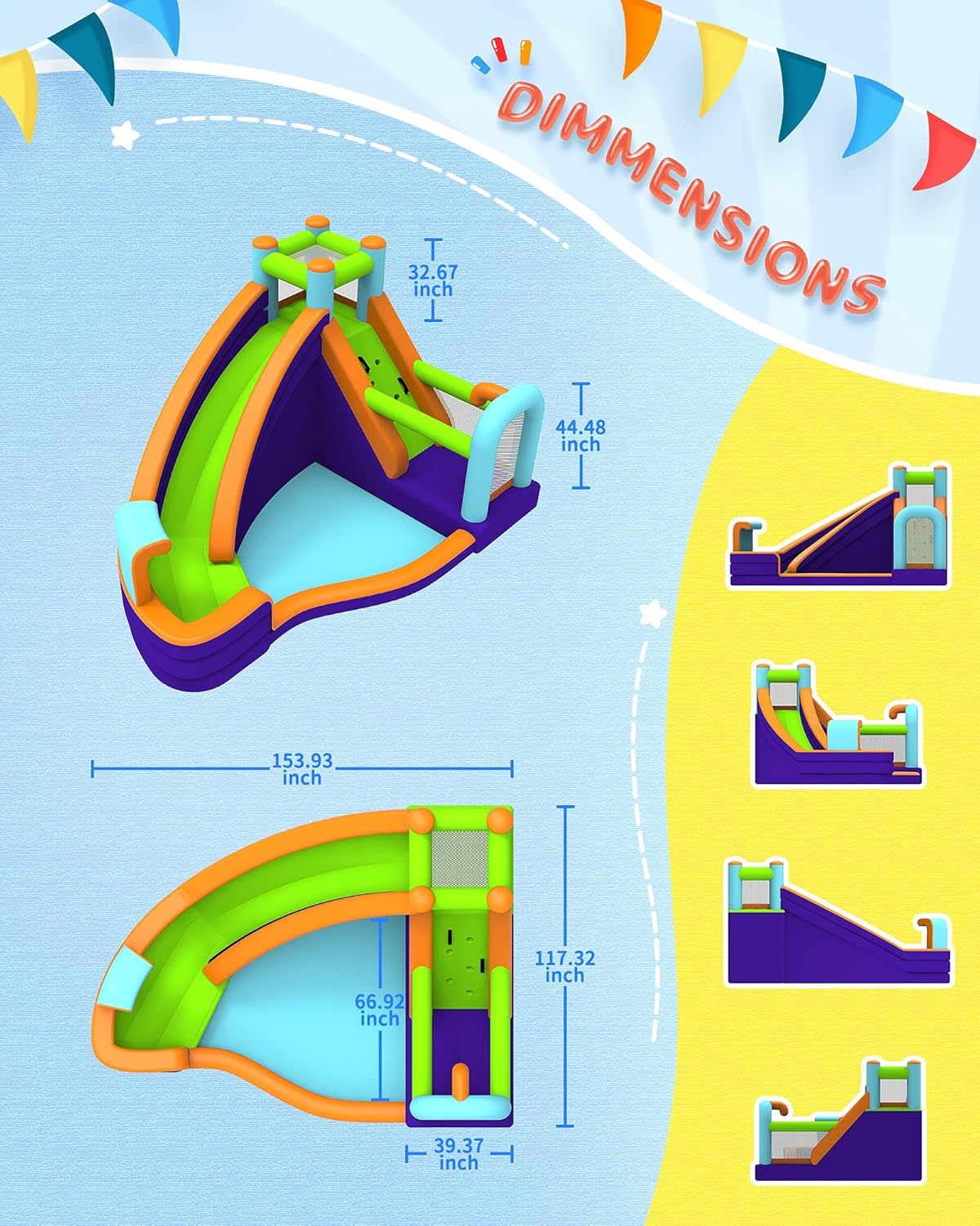 Inflatable Water Slide Bounce House