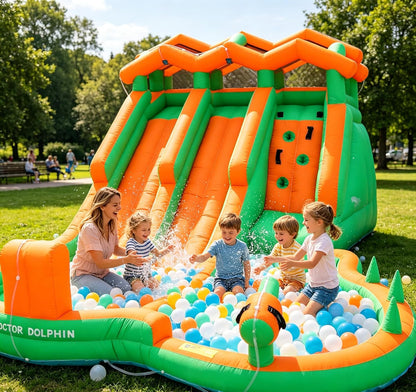 Double Slides Water Park