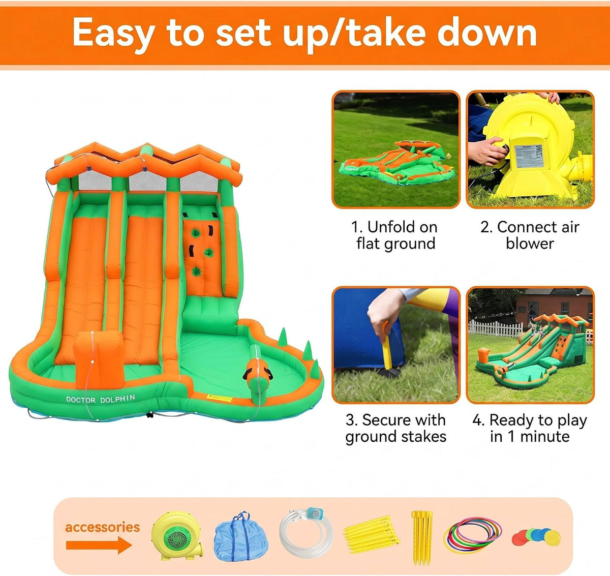 Double Slides Water Park