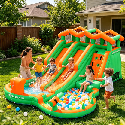 Double Slides Water Park